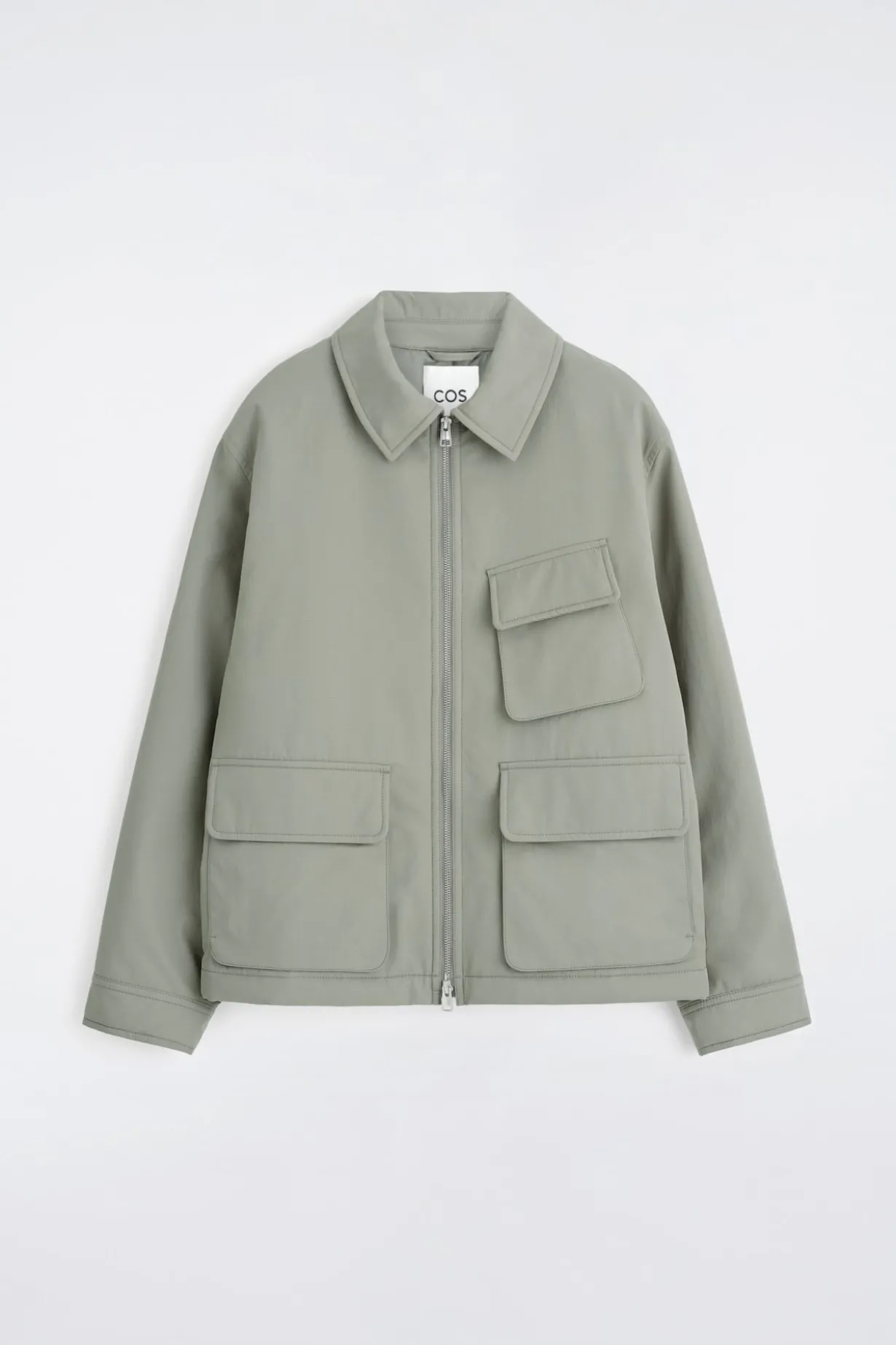 PADDED NYLON UTILITY JACKET