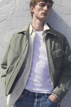 PADDED NYLON UTILITY JACKET