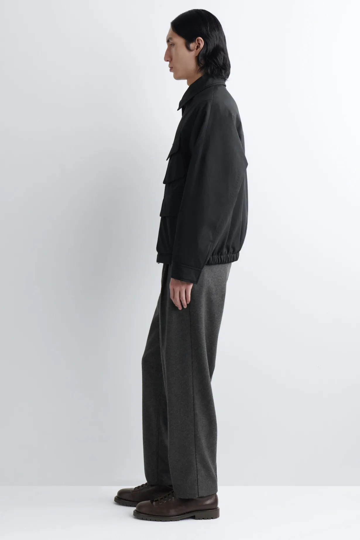 PADDED NYLON UTILITY JACKET