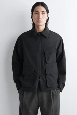 PADDED NYLON UTILITY JACKET