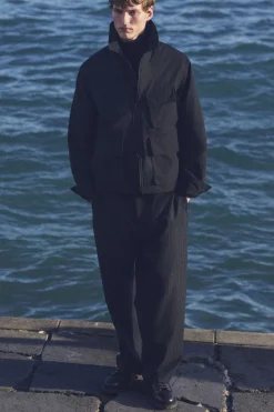 PADDED NYLON UTILITY JACKET