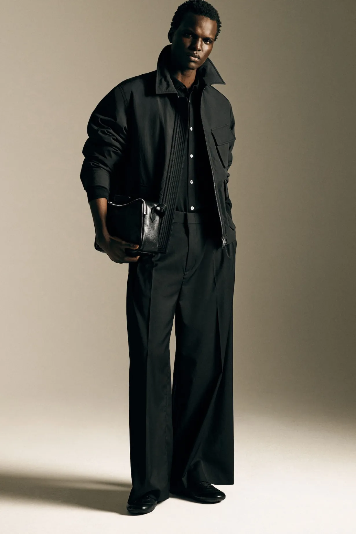 PADDED NYLON UTILITY JACKET