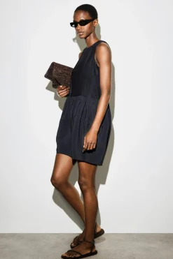 PANELED MINI DRESS