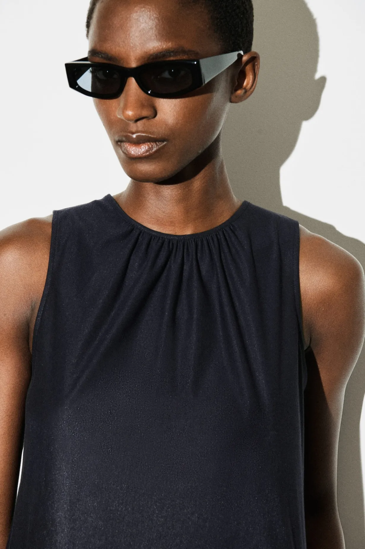 PANELED MINI DRESS