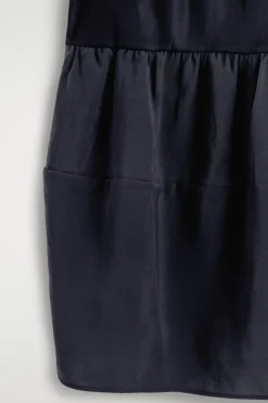 PANELED MINI DRESS