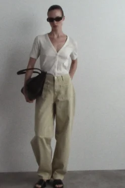 PATCH-POCKET STRAIGHT-LEG JEANS