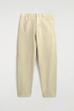 PATCH-POCKET STRAIGHT-LEG JEANS