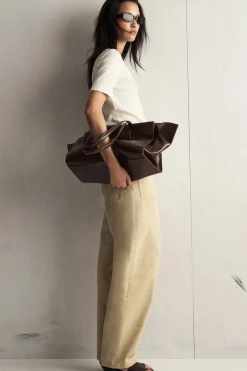 PATCH-POCKET STRAIGHT-LEG JEANS