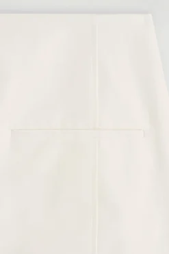 PIMA COTTON BARREL-LEG PANTS