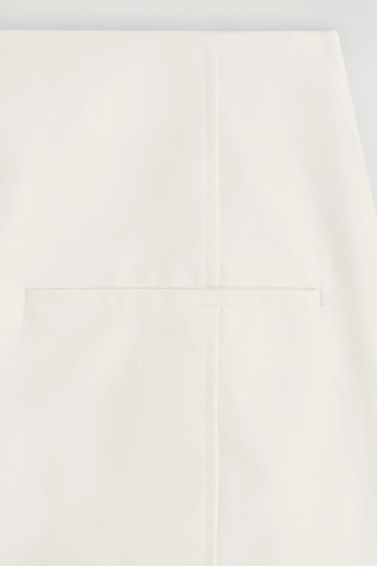 PIMA COTTON BARREL-LEG PANTS