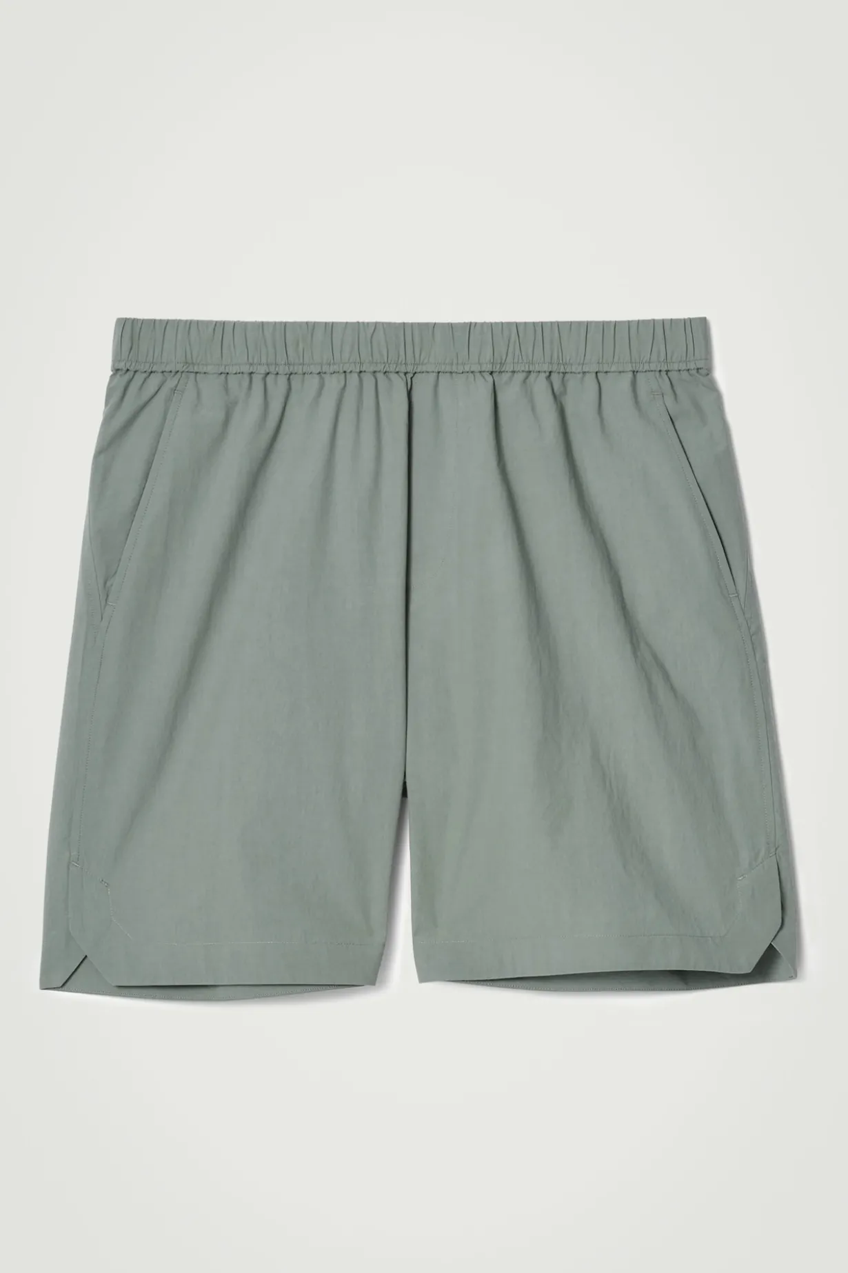 PIMA COTTON ELASTICATED SHORTS