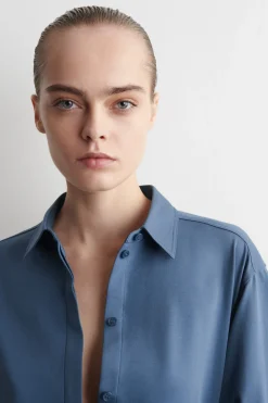 PIMA COTTON-JERSEY SHIRT