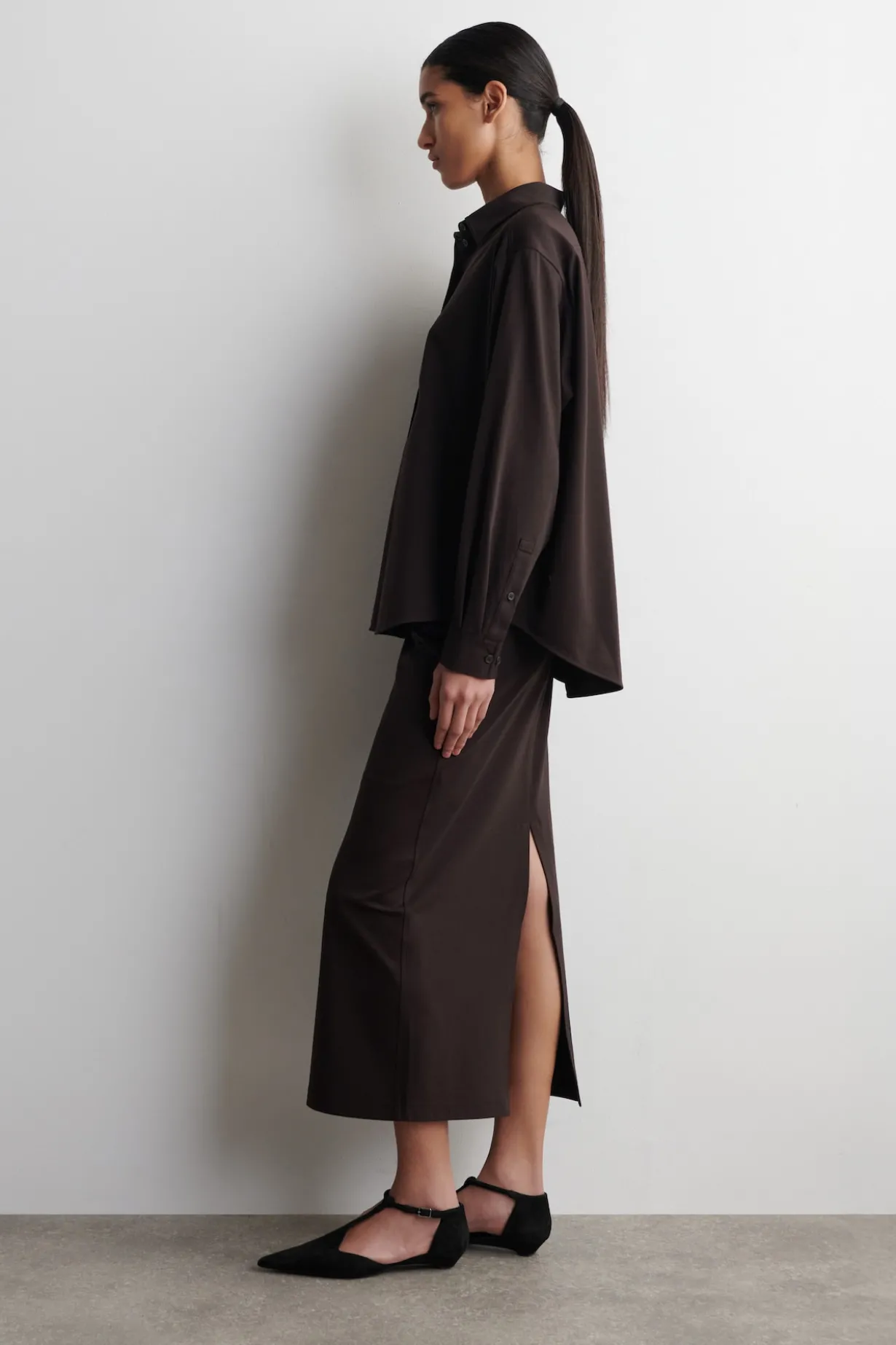 PIMA COTTON-JERSEY SHIRT