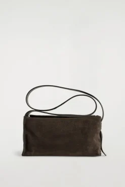PLINTH CROSSBODY BAG - SUEDE