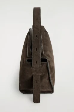 PLINTH CROSSBODY BAG - SUEDE
