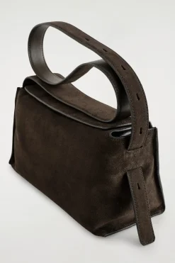 PLINTH CROSSBODY BAG - SUEDE