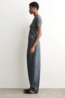 POINTELLE-KNIT T-SHIRT