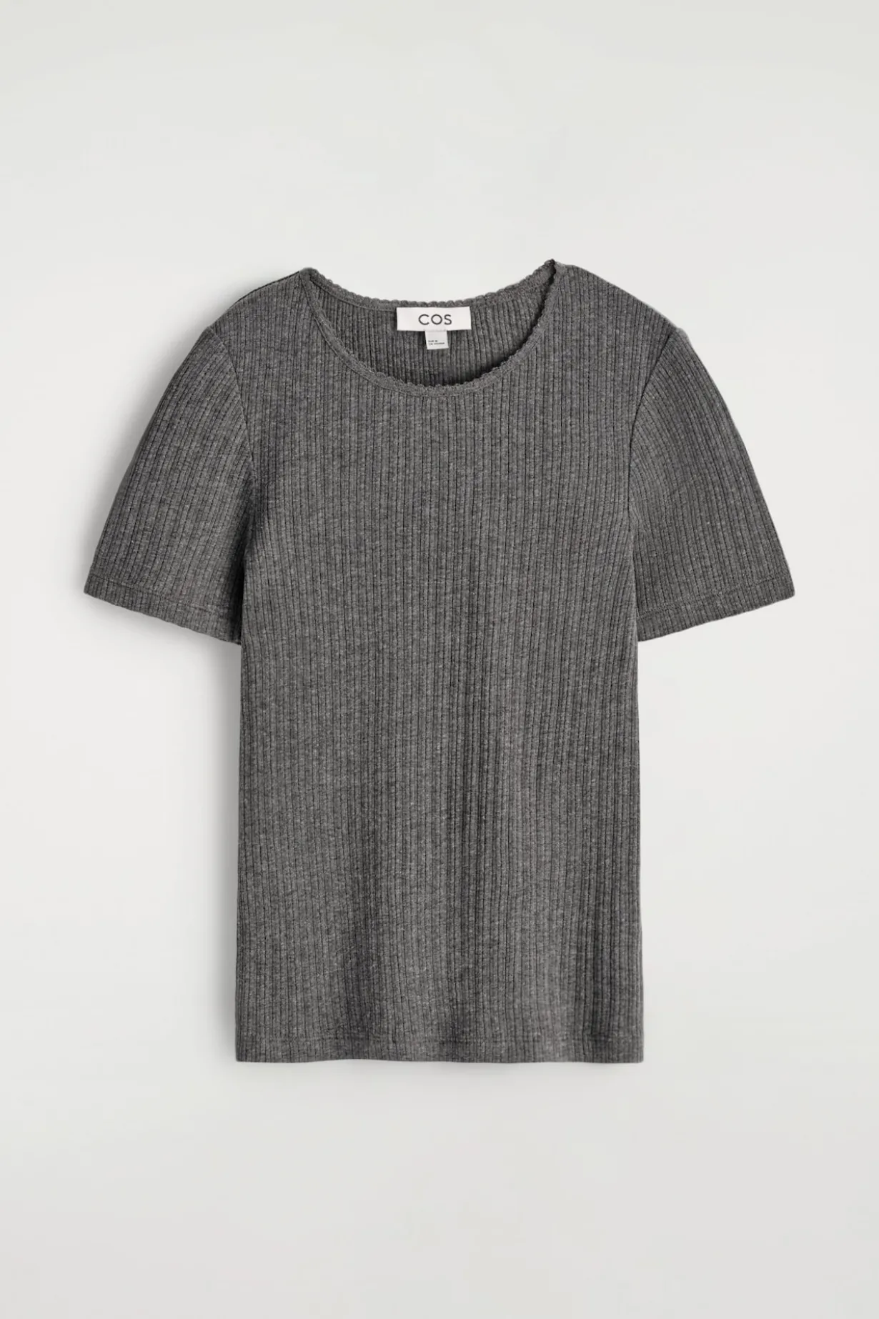 POINTELLE-KNIT T-SHIRT