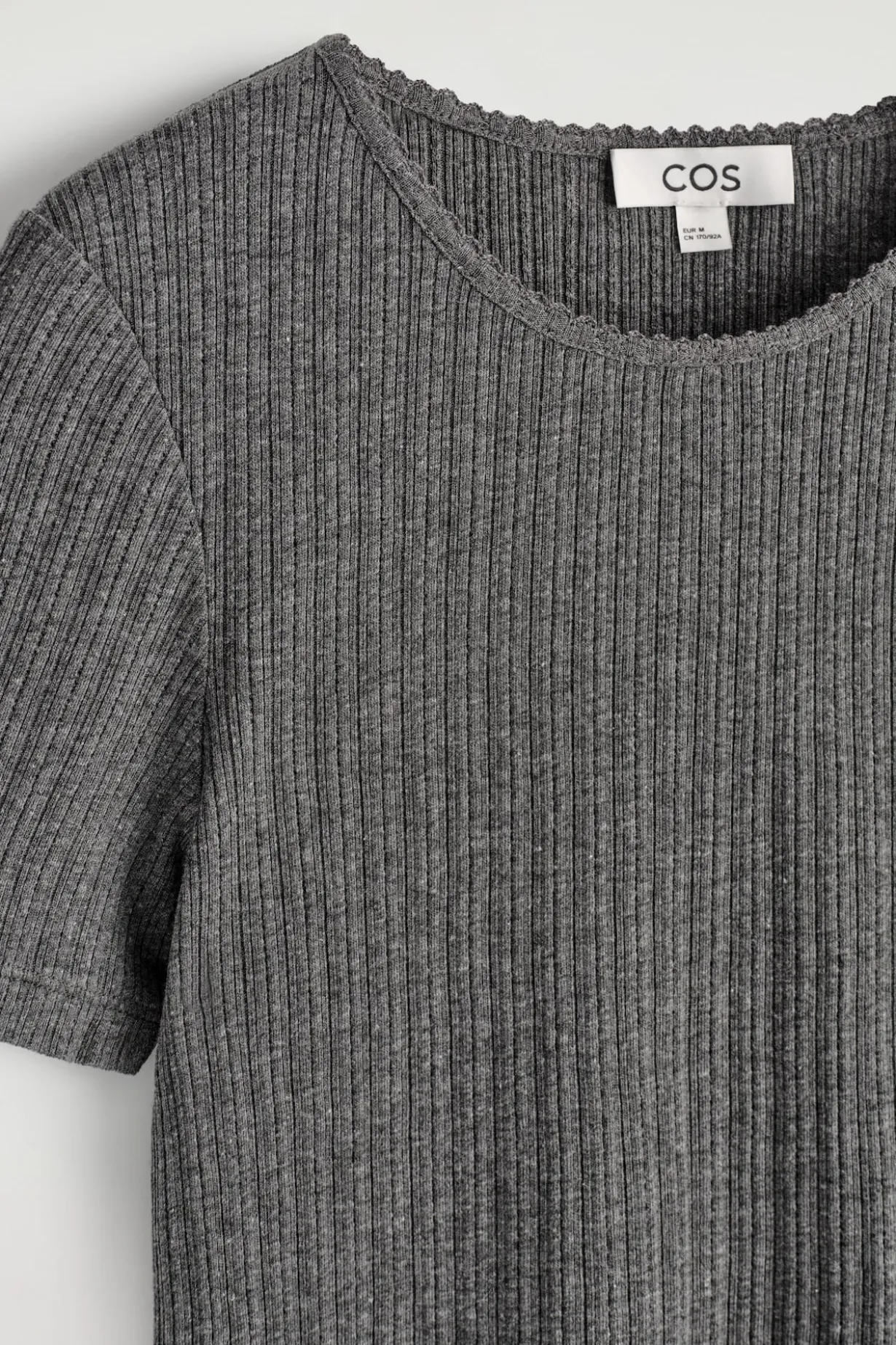 POINTELLE-KNIT T-SHIRT