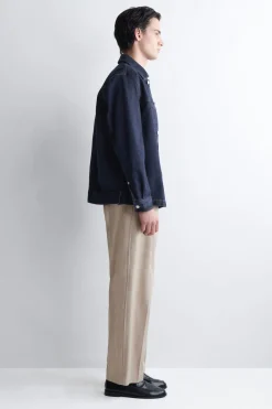 POLISHED-LEATHER LOAFERS