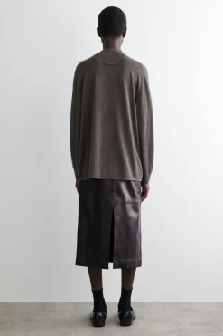 PURE CASHMERE CARDIGAN