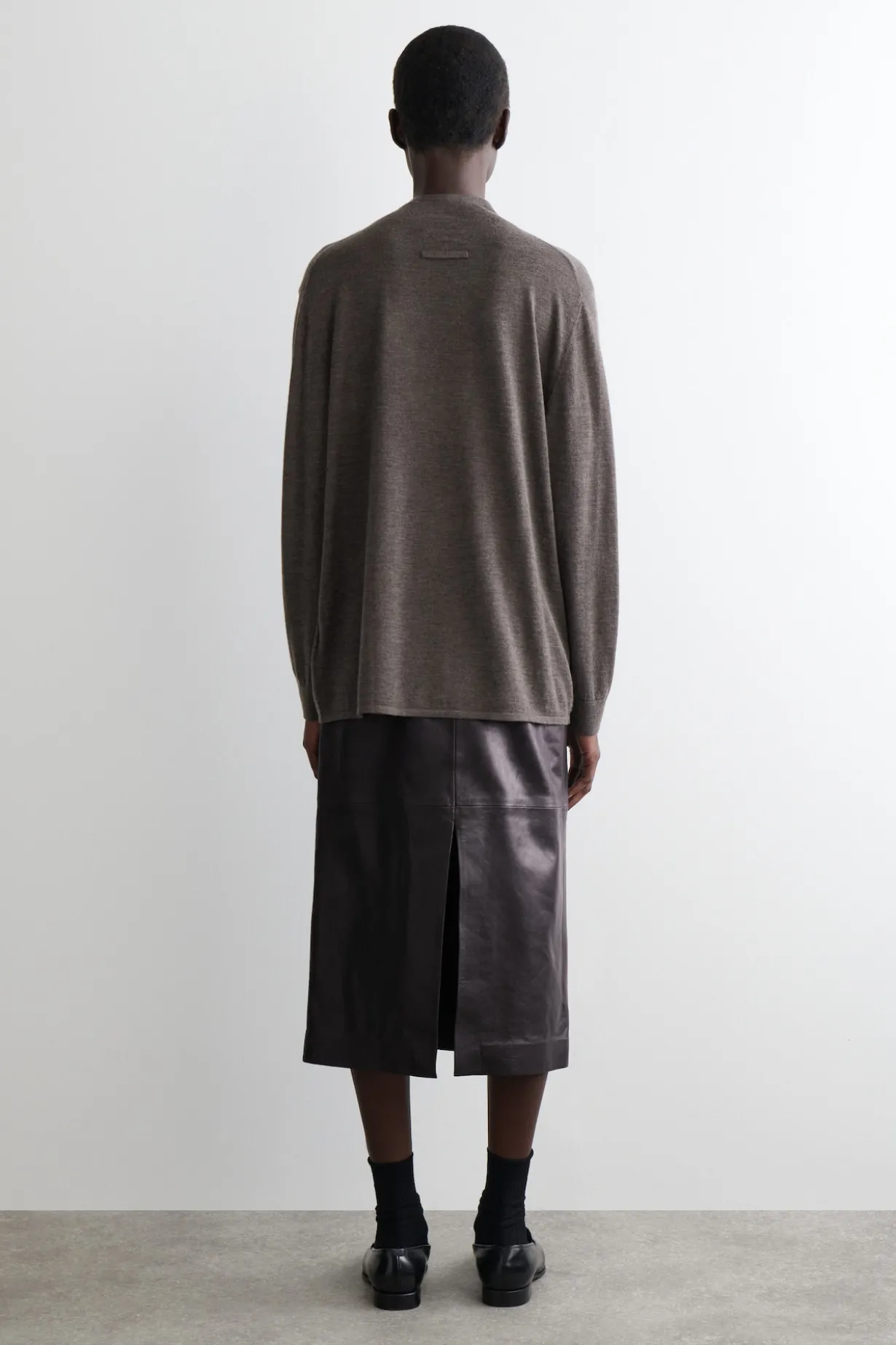 PURE CASHMERE CARDIGAN