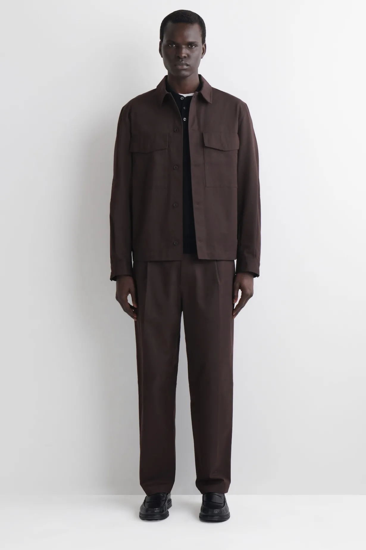 RELAXED COTTON OVERSHIRT