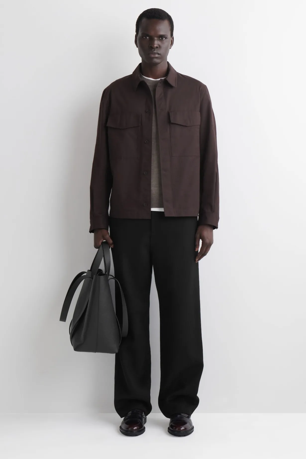 RELAXED COTTON OVERSHIRT
