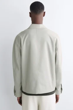 RELAXED COTTON OVERSHIRT