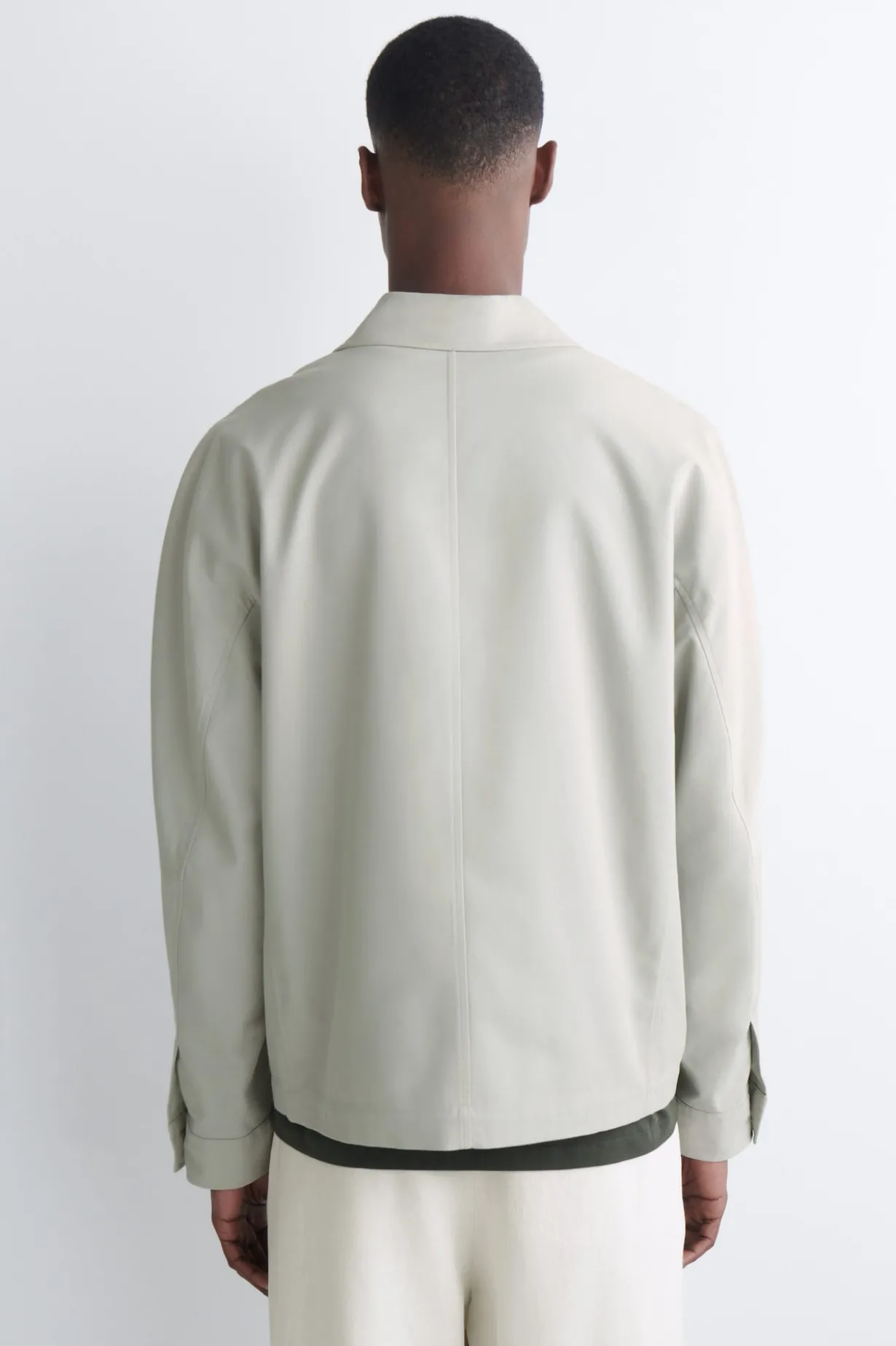 RELAXED COTTON OVERSHIRT