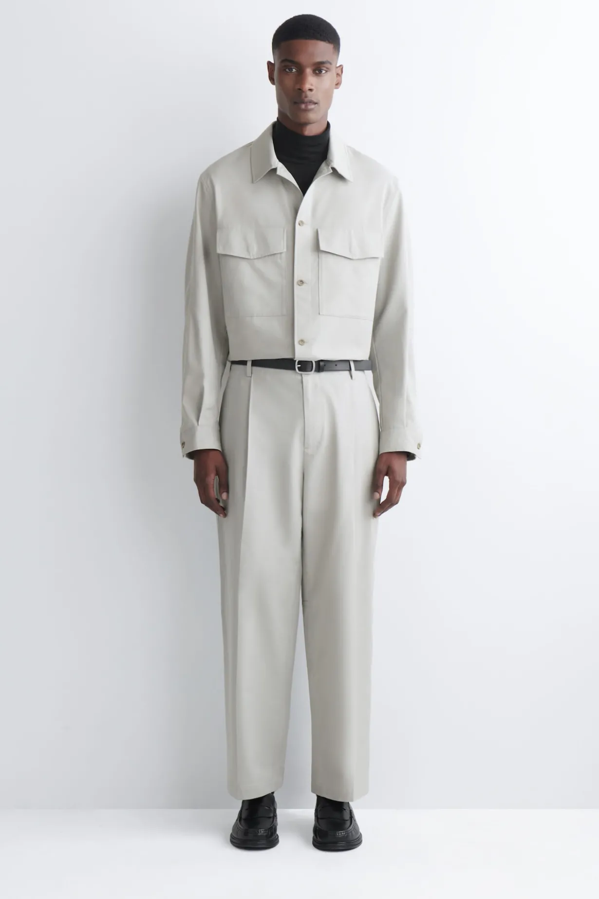 RELAXED COTTON OVERSHIRT
