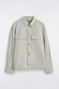 RELAXED COTTON OVERSHIRT
