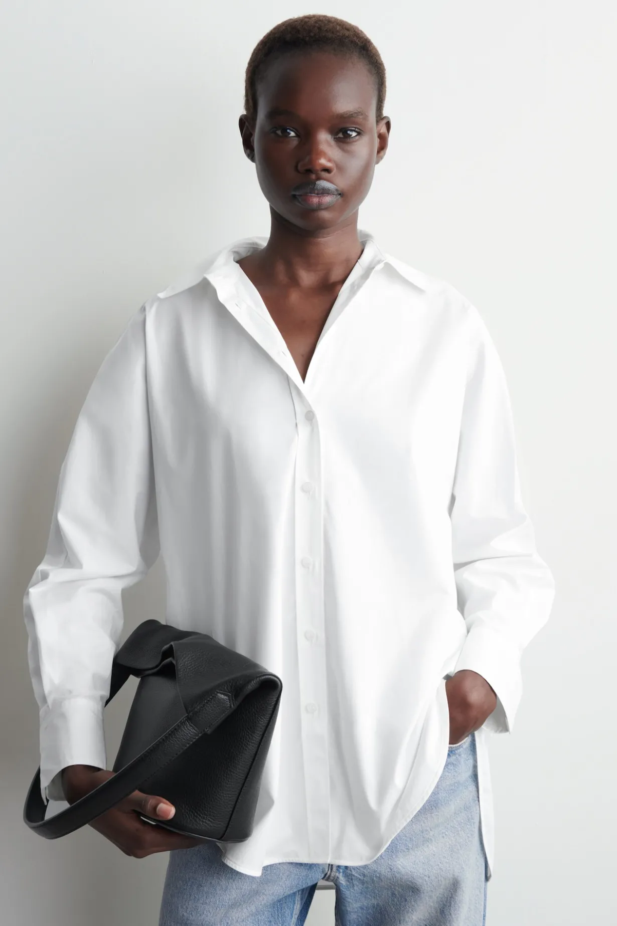 RELAXED COTTON SHIRT