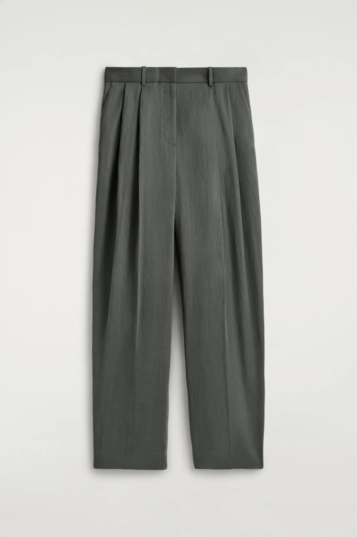 RELAXED FLUID WIDE-LEG PANTS