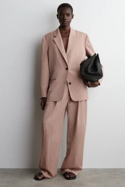 RELAXED FLUID WIDE-LEG PANTS