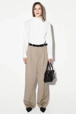 RELAXED FLUID WIDE-LEG PANTS