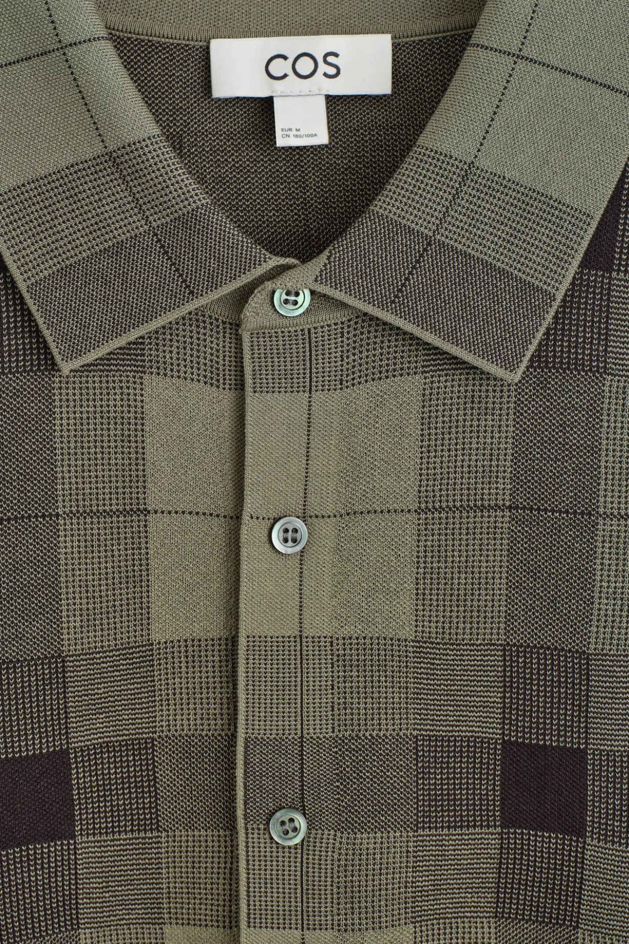 RELAXED KNITTED COTTON SHIRT