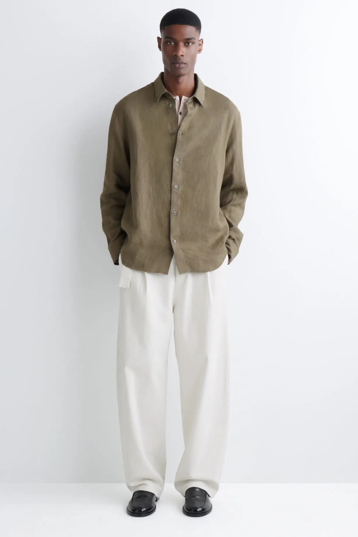 RELAXED LINEN SHIRT