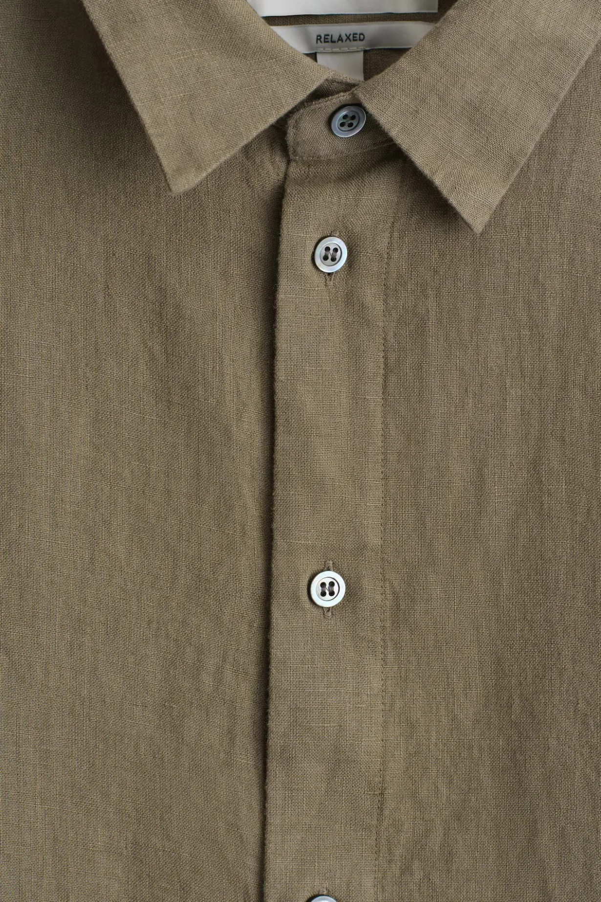 RELAXED LINEN SHIRT