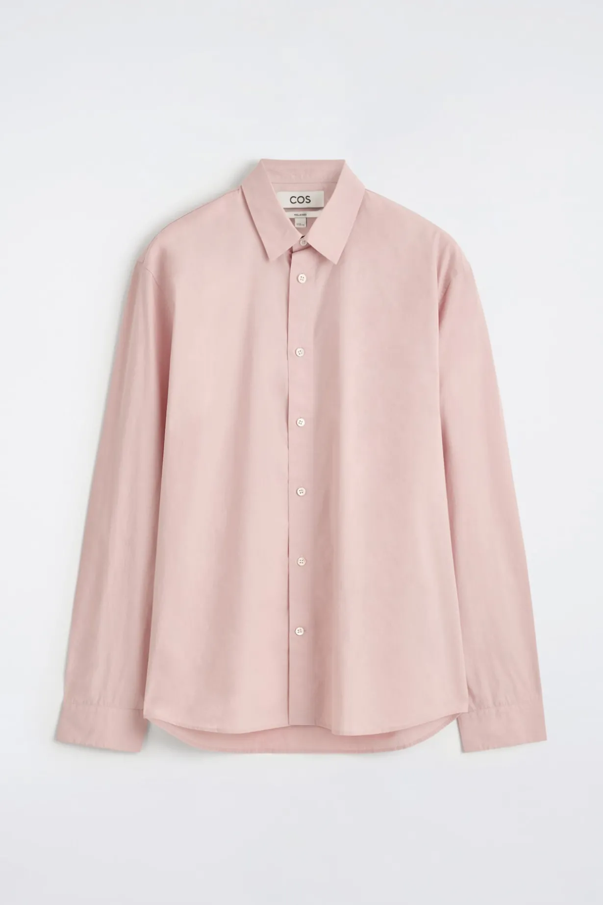 RELAXED PIMA COTTON POPLIN SHIRT