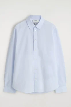 RELAXED PIMA COTTON POPLIN SHIRT