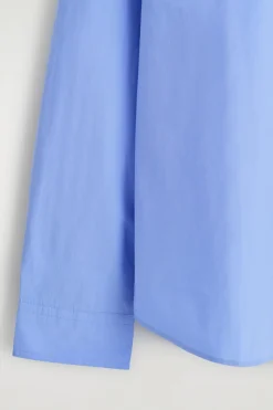 RELAXED PIMA COTTON POPLIN SHIRT