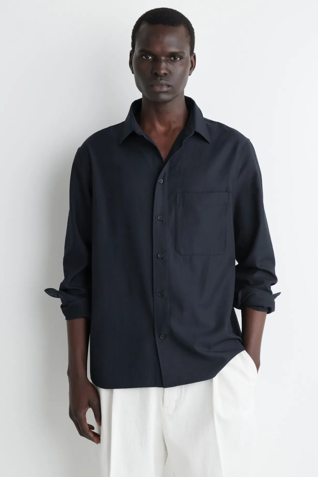 RELAXED TWILL SHIRT