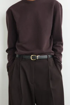REVERSIBLE LEATHER BELT