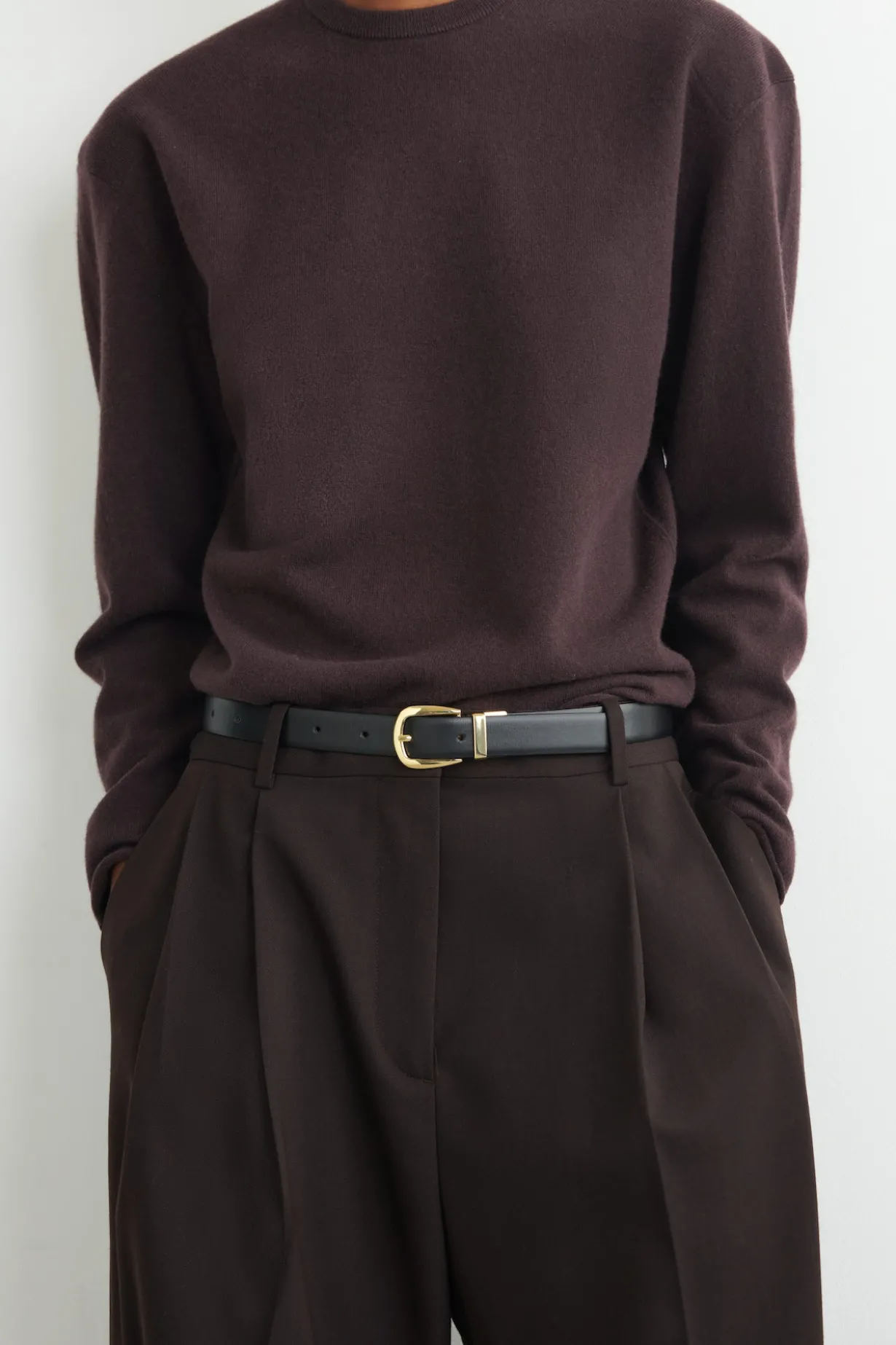 REVERSIBLE LEATHER BELT