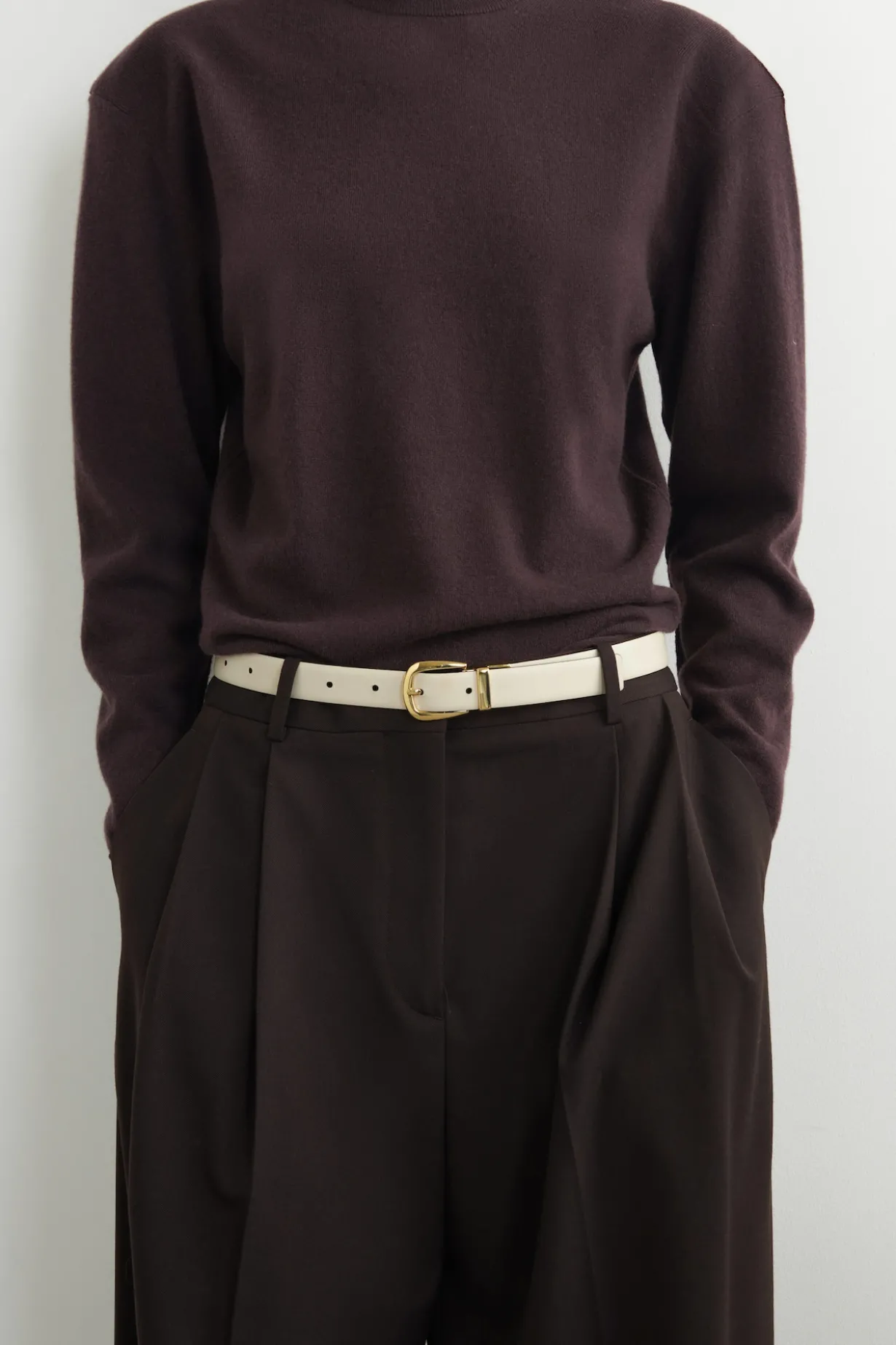 REVERSIBLE LEATHER BELT