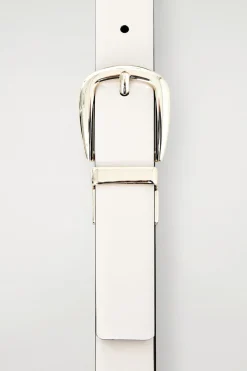 REVERSIBLE LEATHER BELT
