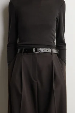 REVERSIBLE LEATHER BELT