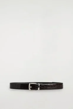 REVERSIBLE LEATHER BELT