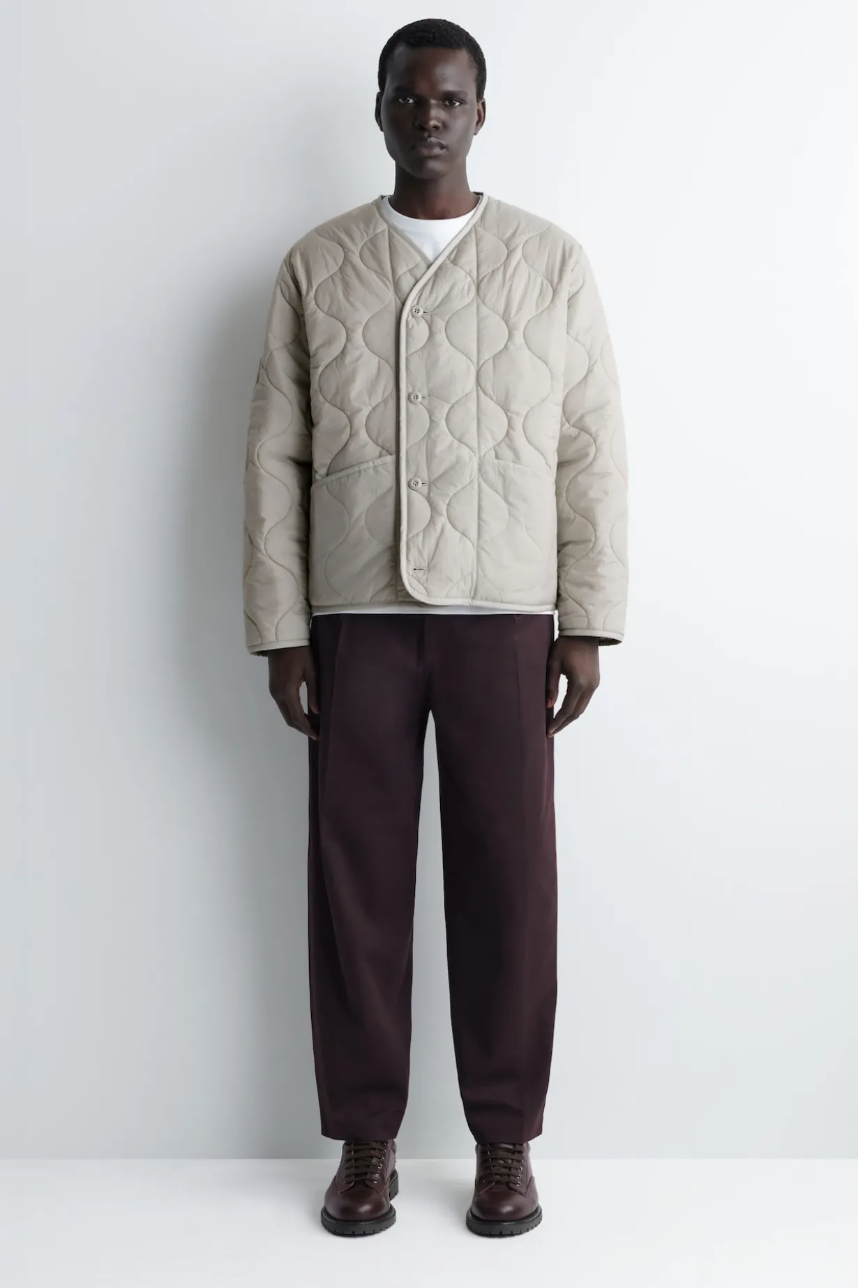 REVERSIBLE QUILTED JACKET
